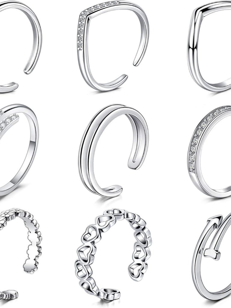 Toe Rings For Women Gold Toe Ring Gold Ankets For Women Silver Toe Ring Stainles